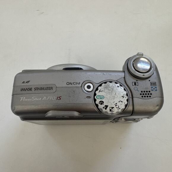 Canon PowerShot A710 IS Digital Camera 7.1 Megapixel 6x Optical Zoom Worker READ - Picture 3 of 14